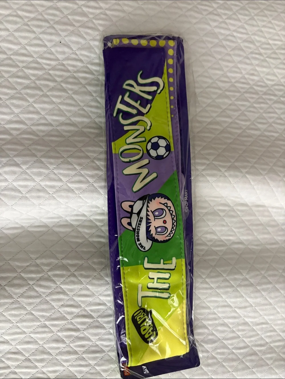 The Monsters FIFA headband - Purple & Lime